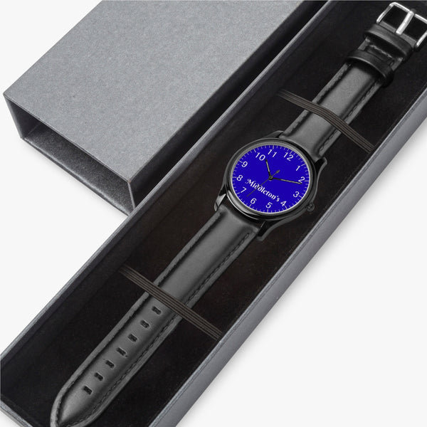 Middleton's Classic Watch Blue Face
