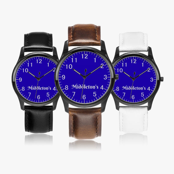 Middleton's Classic Watch Blue Face