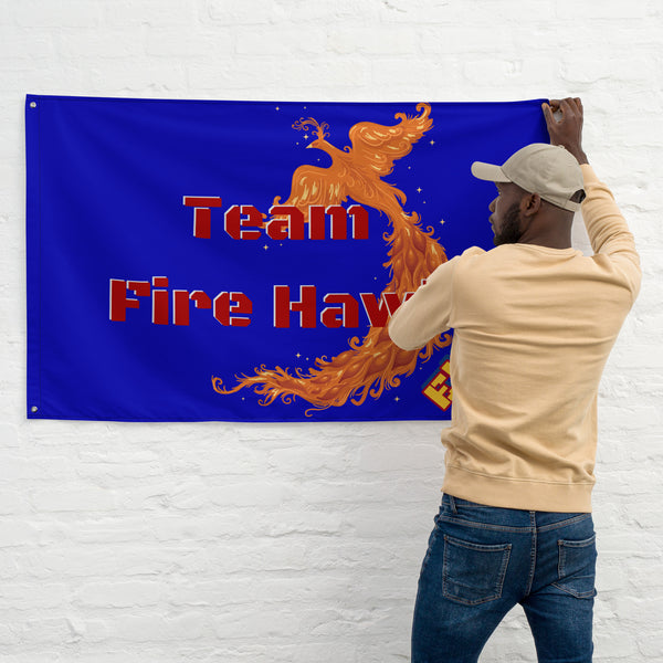 Team Fire Hawk Elite Flag