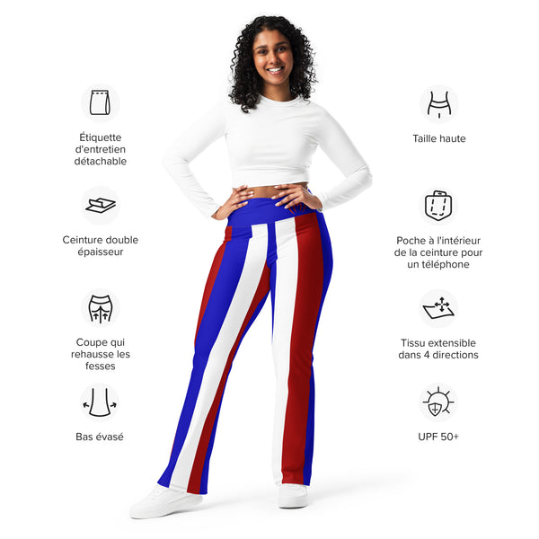 TFH Stripe Flare leggings