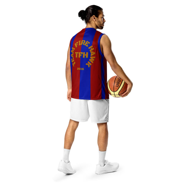 Team Fire Hawk Unisex Basketball Jersey