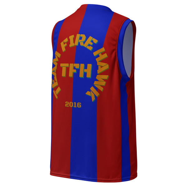 Team Fire Hawk Unisex Basketball Jersey