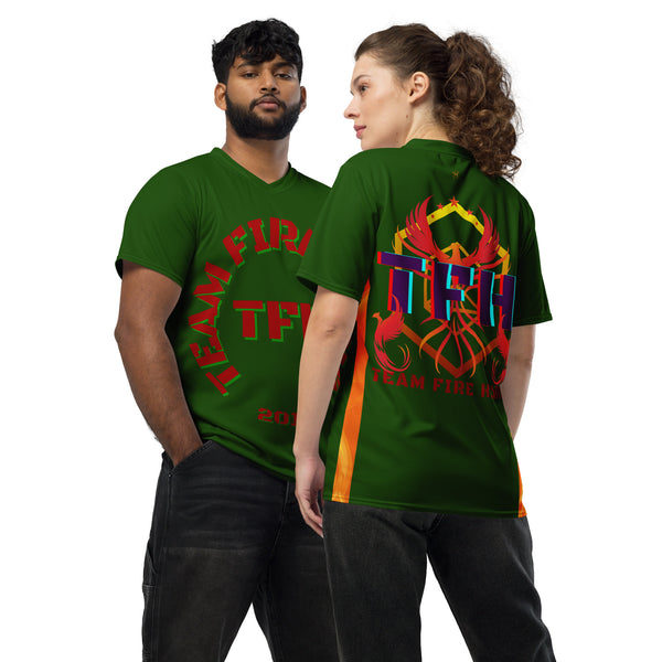 TFH Green Unisex Sports Jersey
