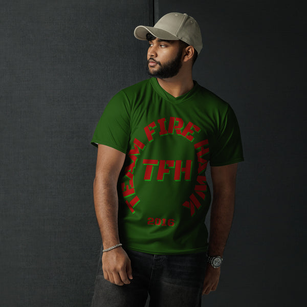 TFH Green Unisex Sports Jersey