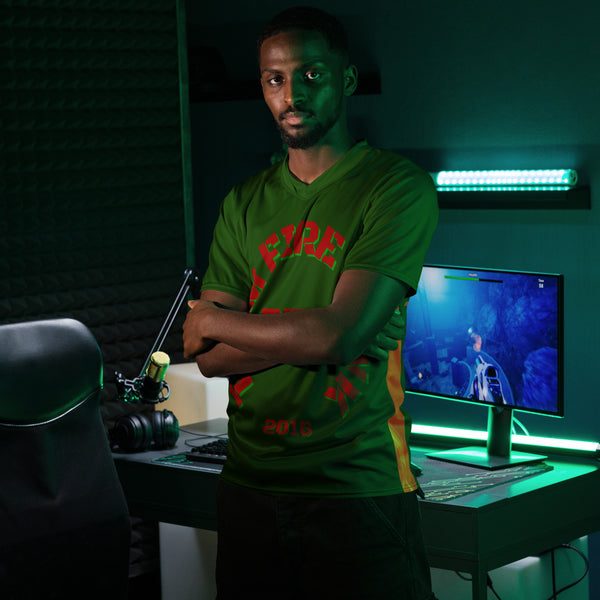 TFH Green Unisex Sports Jersey