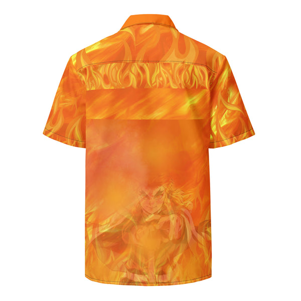 House of Rengoku Unisex Button Shirt
