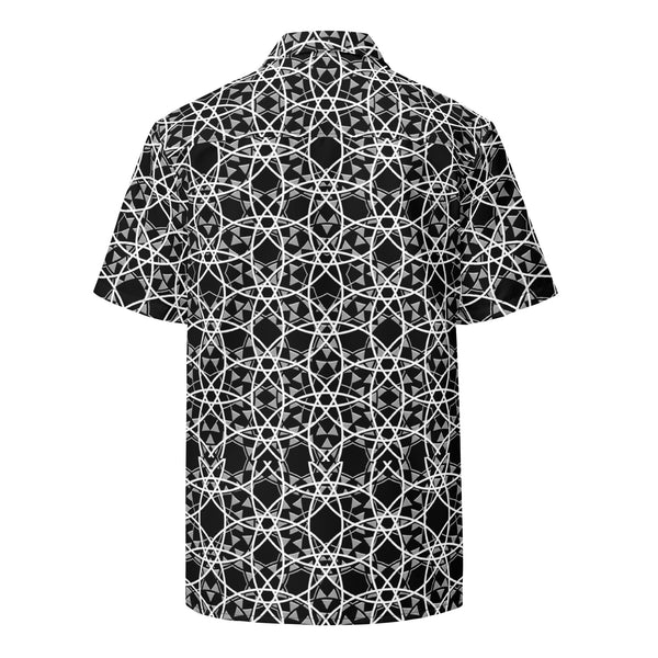 Majestic Black Unisex Button Shirt