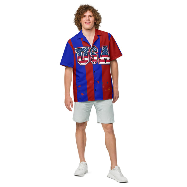 USA Unisex Button Shirt