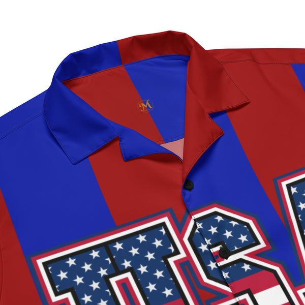 USA Unisex Button Shirt
