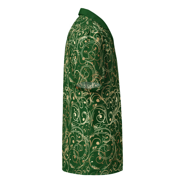 Regal Green Unisex Button Shirt