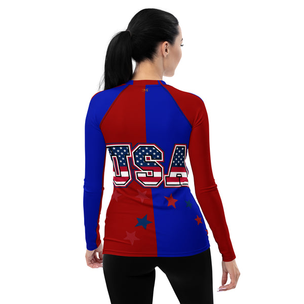 USA Women's Compression T-Shirt
