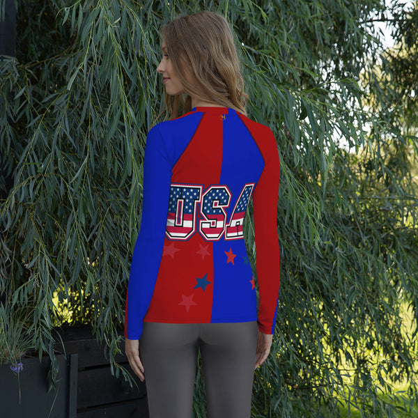 USA Women's Compression T-Shirt