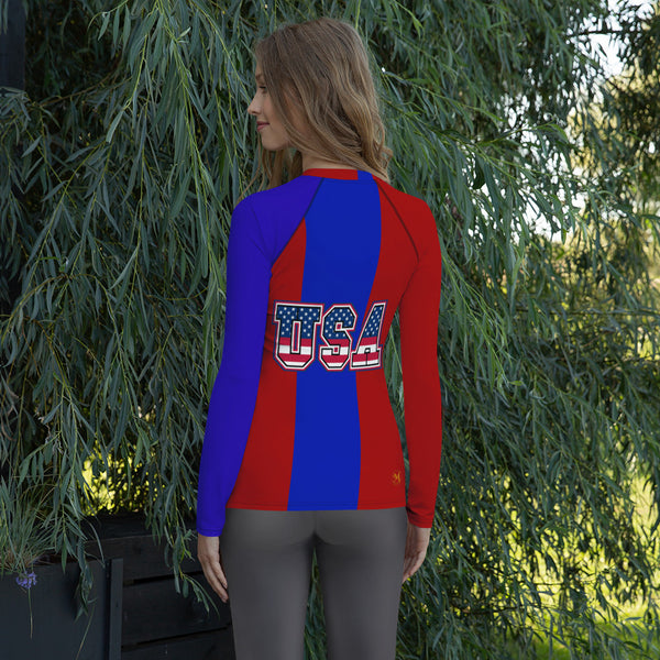 USA Women's Compression T-shirt