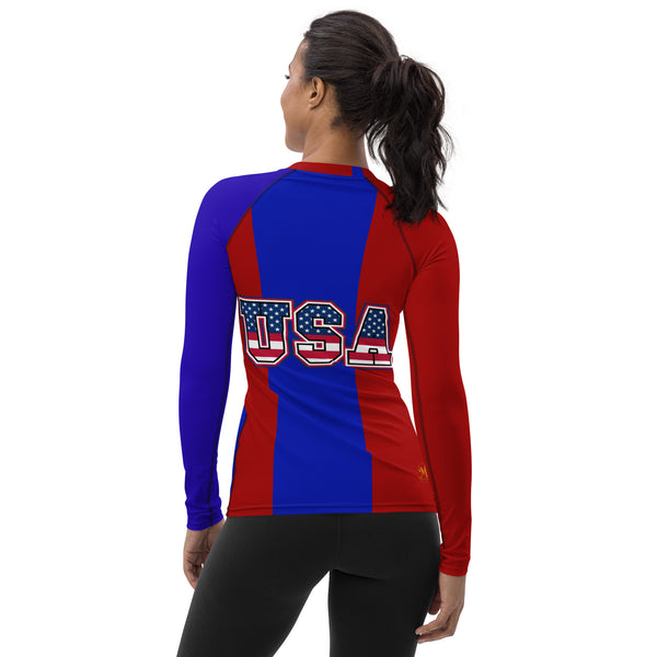 USA Women's Compression T-shirt