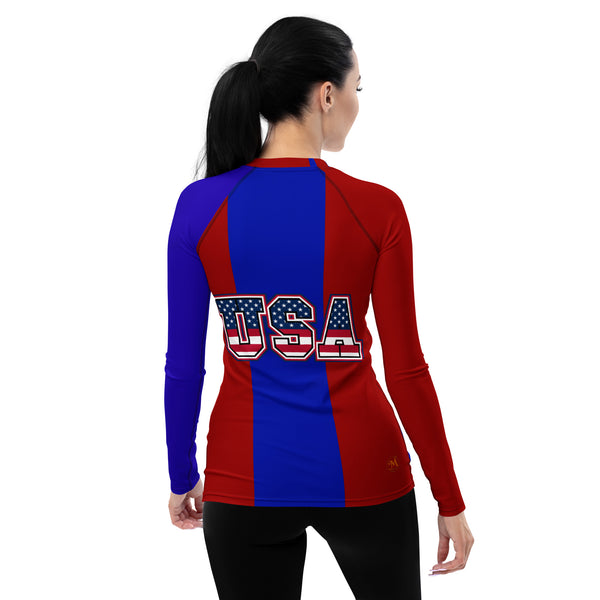 USA Women's Compression T-shirt