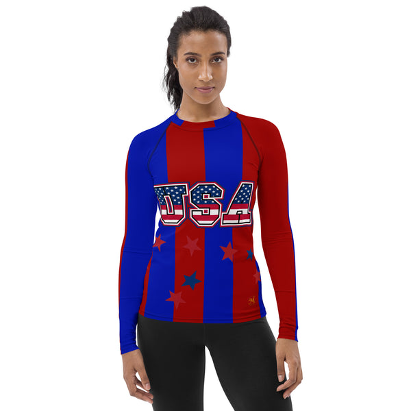 USA Women's Compression T-Shirt