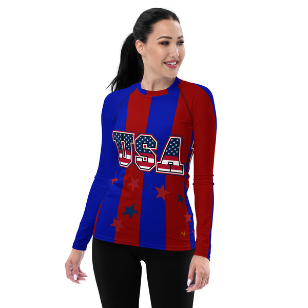 USA Women's Compression T-Shirt