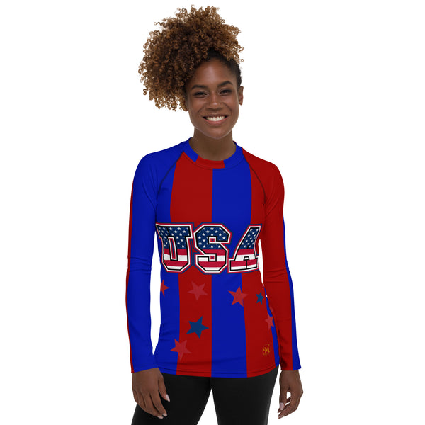 USA Women's Compression T-Shirt