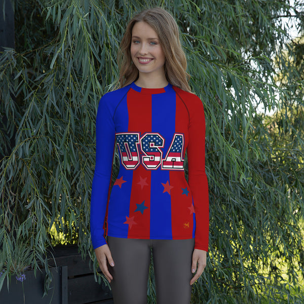 USA Women's Compression T-Shirt