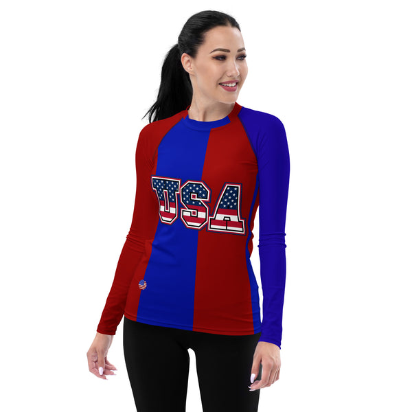 USA Women's Compression T-shirt