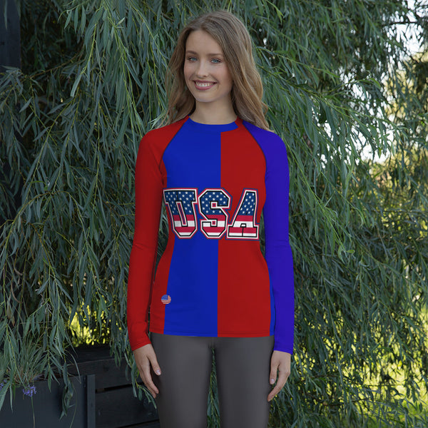 USA Women's Compression T-shirt