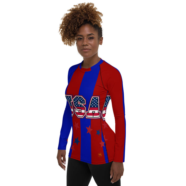 USA Women's Compression T-Shirt