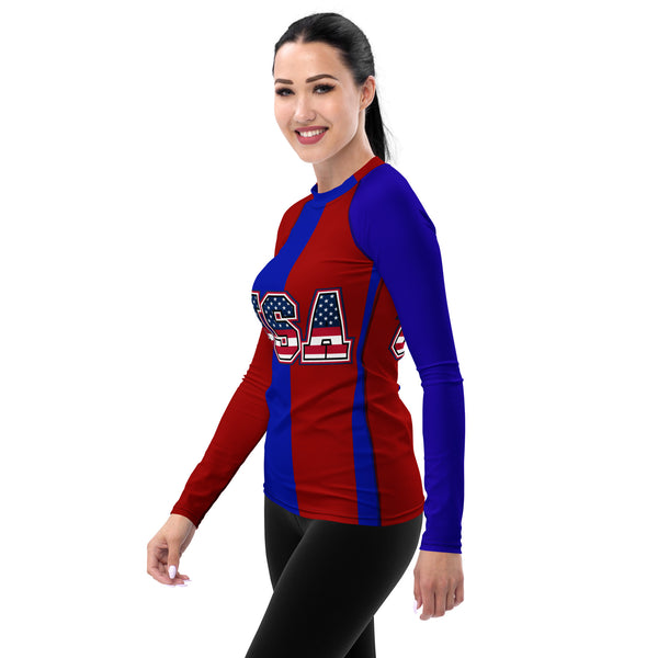 USA Women's Compression T-shirt