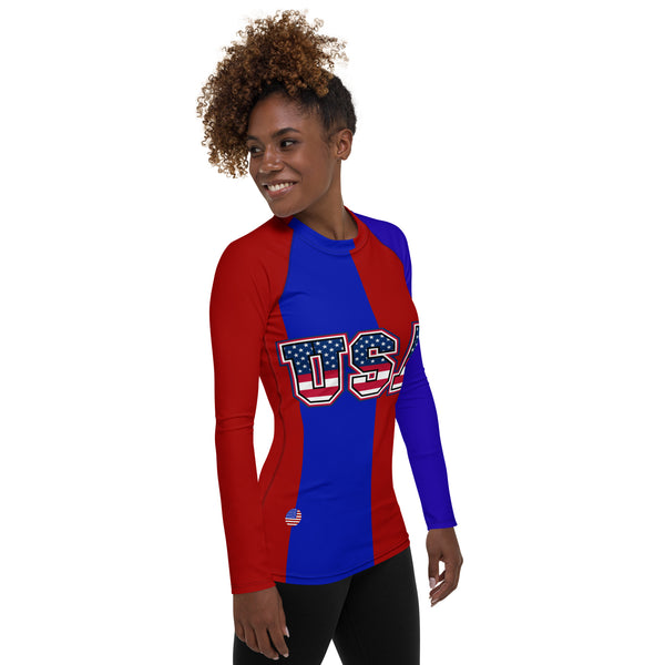 USA Women's Compression T-shirt