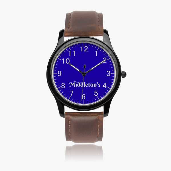 Middleton's Classic Watch Blue Face