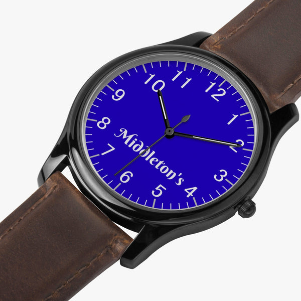 Middleton's Classic Watch Blue Face