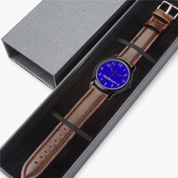 Middleton's Classic Watch Blue Face