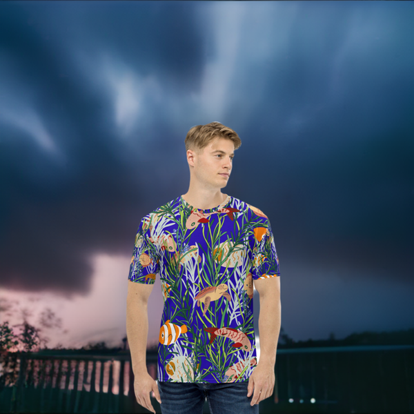 3-D Sea Life Men's T-shirt