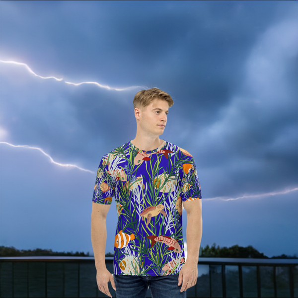 3-D Sea Life Men's T-shirt