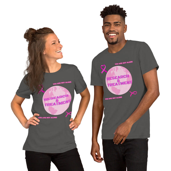 Breast Cancer Treatment and Encouragement Unisex t-shirt