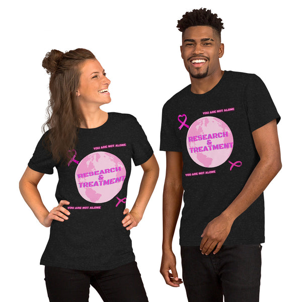 Breast Cancer Treatment and Encouragement Unisex t-shirt