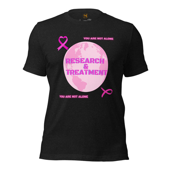Breast Cancer Treatment and Encouragement Unisex t-shirt
