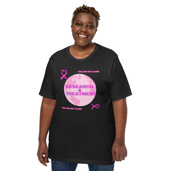 Breast Cancer Treatment and Encouragement Unisex t-shirt