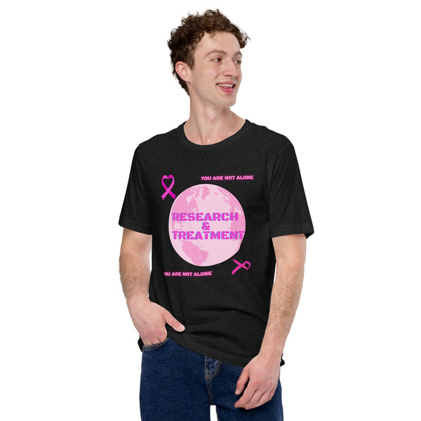 Breast Cancer Treatment and Encouragement Unisex t-shirt