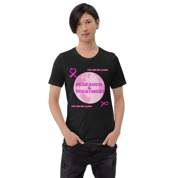 Breast Cancer Treatment and Encouragement Unisex t-shirt