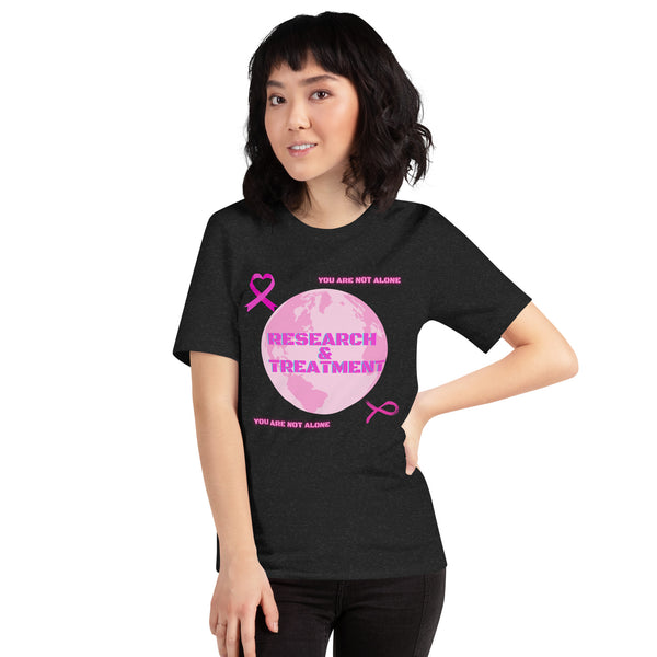 Breast Cancer Treatment and Encouragement Unisex t-shirt