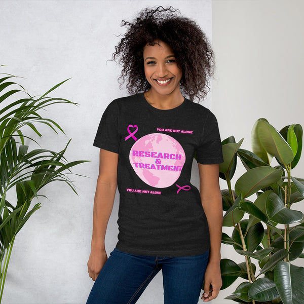 Breast Cancer Treatment and Encouragement Unisex t-shirt