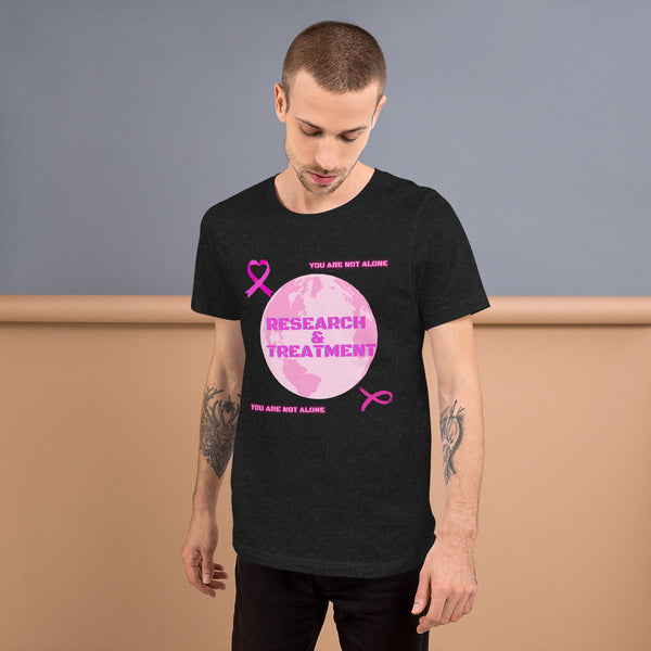 Breast Cancer Treatment and Encouragement Unisex t-shirt