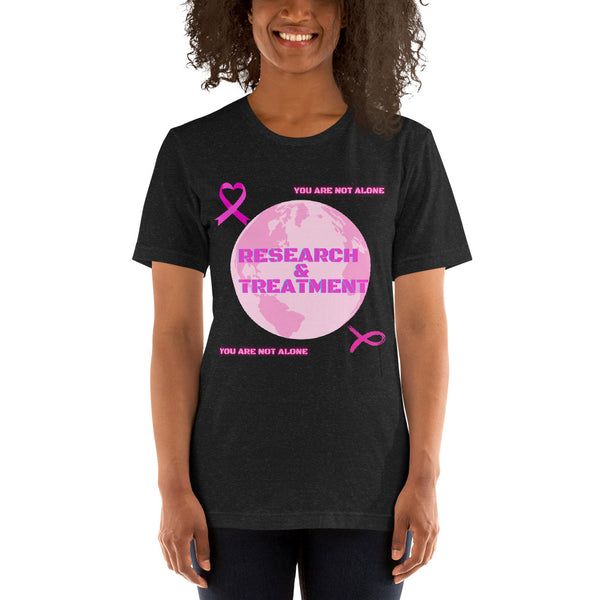 Breast Cancer Treatment and Encouragement Unisex t-shirt