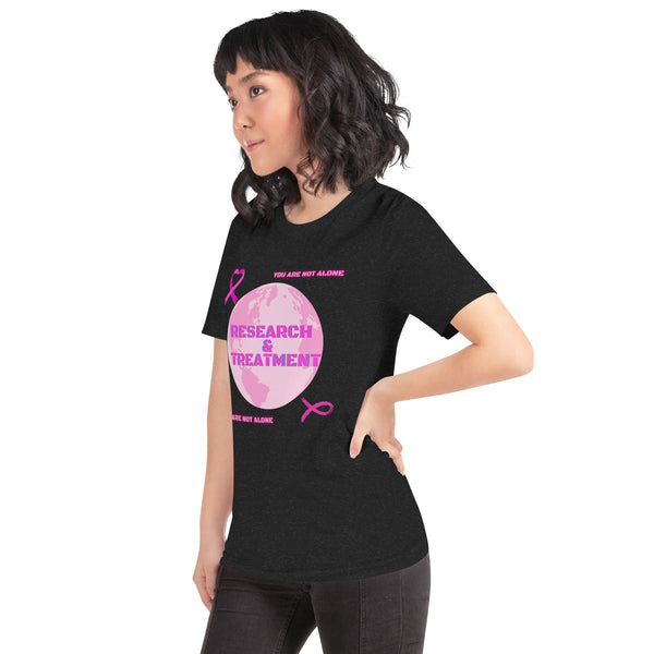 Breast Cancer Treatment and Encouragement Unisex t-shirt