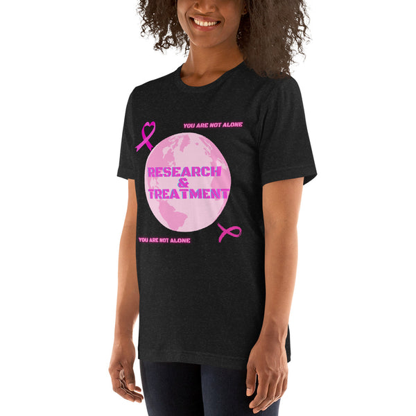 Breast Cancer Treatment and Encouragement Unisex t-shirt