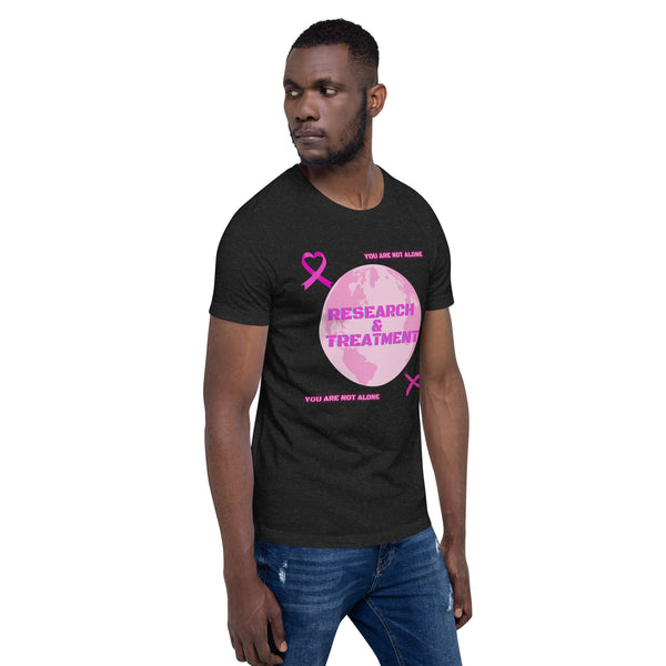 Breast Cancer Treatment and Encouragement Unisex t-shirt