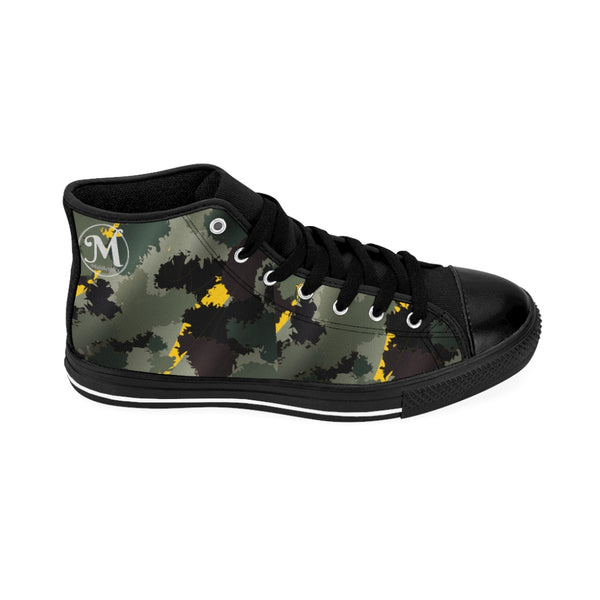Men's Camouflage High-top Sneakers