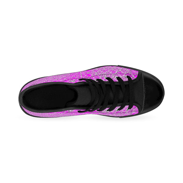 Tribal Pink Women's High-top Sneakers