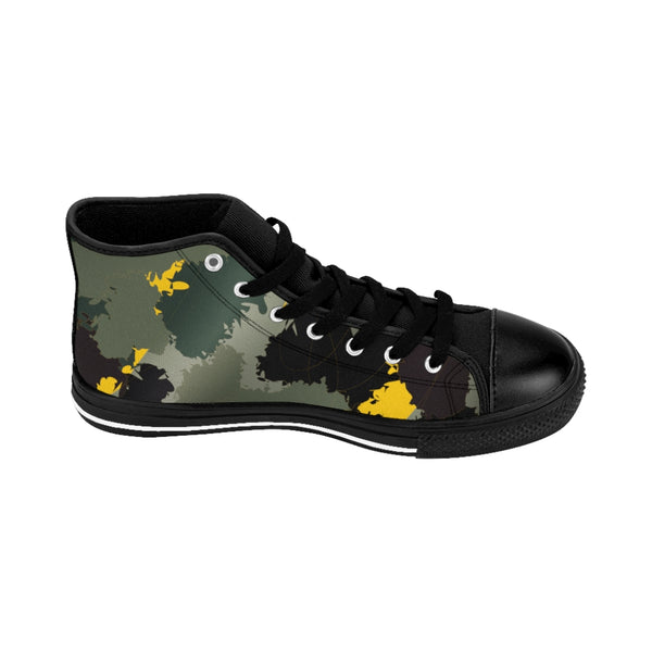Men's Camouflage High-top Sneakers