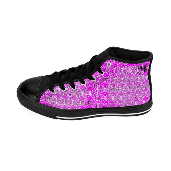 Tribal Pink Women's High-top Sneakers